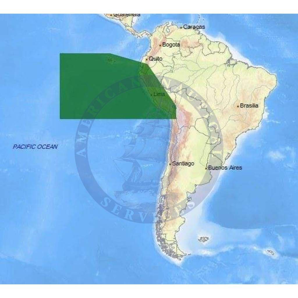 C-Map Max Chart SA-M910: Arica, Chile To Guayaquil, Ecuador