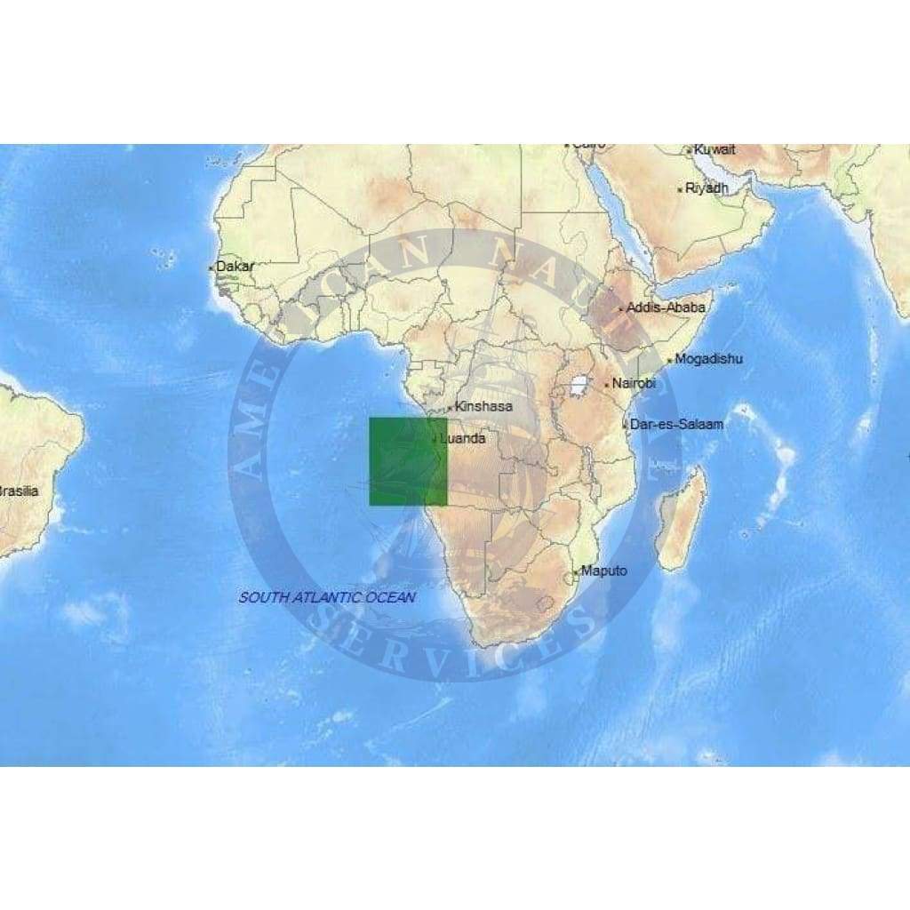 C-Map Max-N+ Chart AF-Y211: Angola Coasts