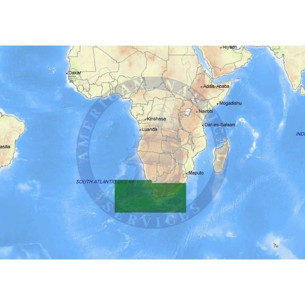 C-Map Max-N+ Chart AF-Y216: Diggings To Durban