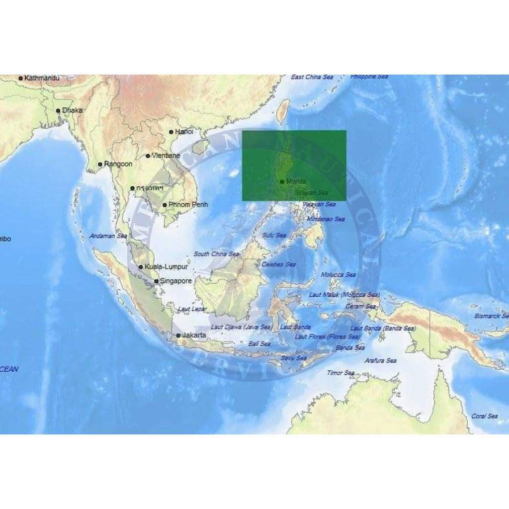 C-Map Max-N+ Chart AS-Y224: Northern Philippines