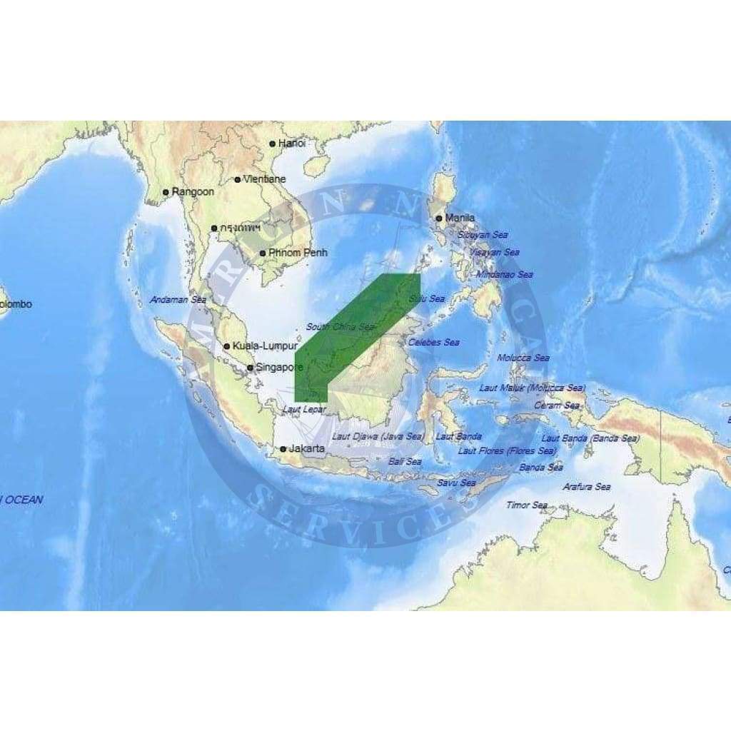C-Map Max-N+ Chart AS-Y225: Eastern Malaysia