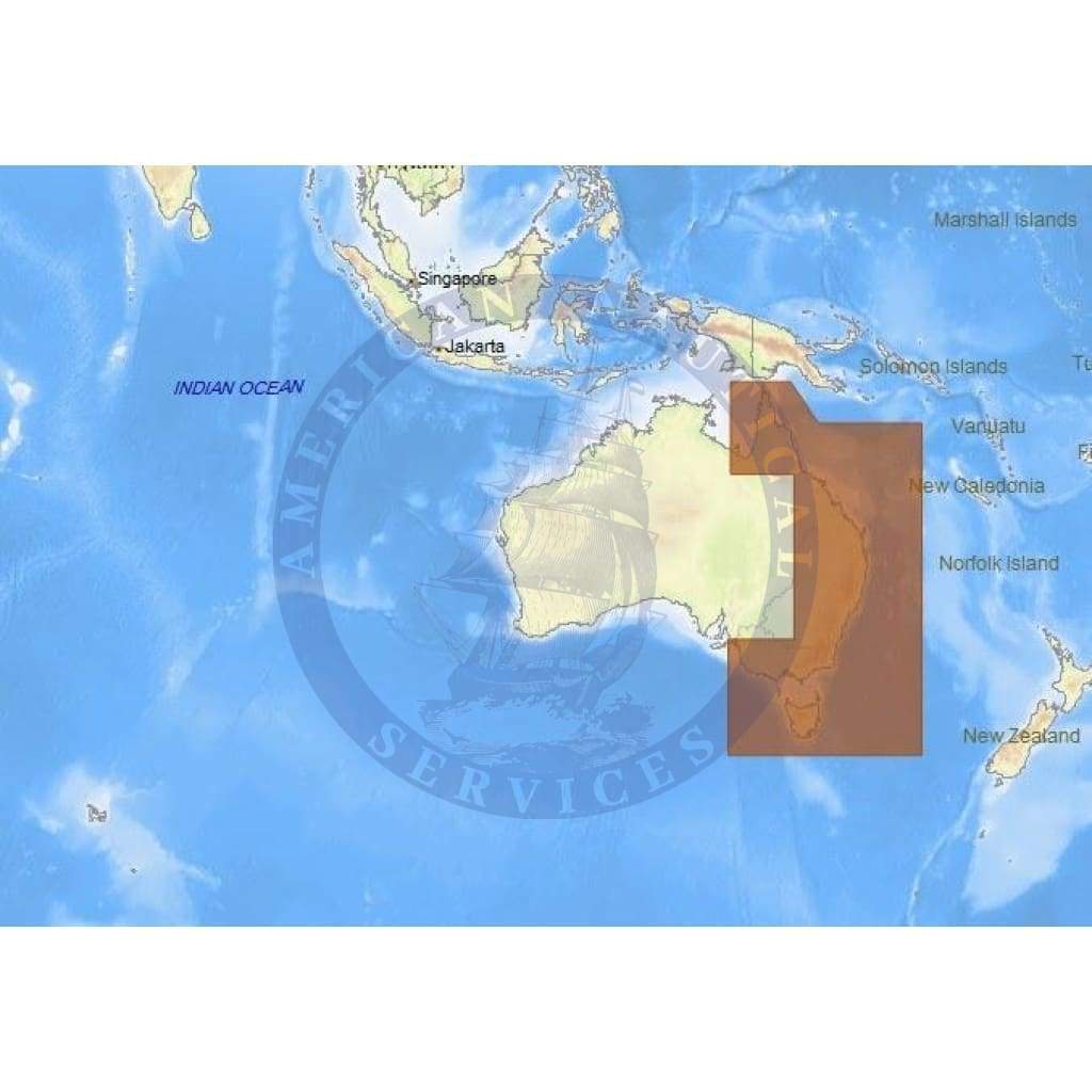 C-Map Max-N+ Chart AU-Y010: Victor Harbor To Wellesley Islands