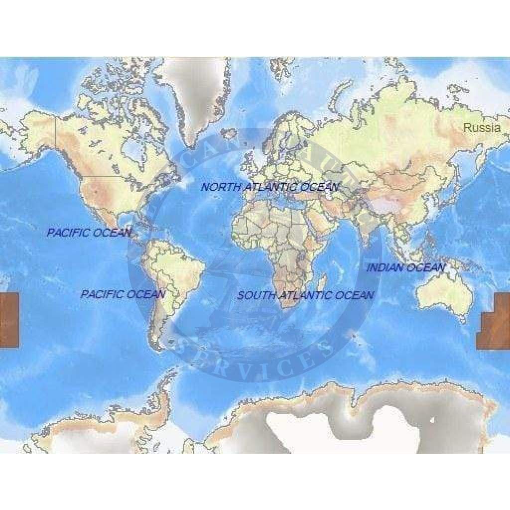 C-Map Max-N+ Chart AU-Y222: New Zealand, Chatham i. And Kermadec i. (Update)