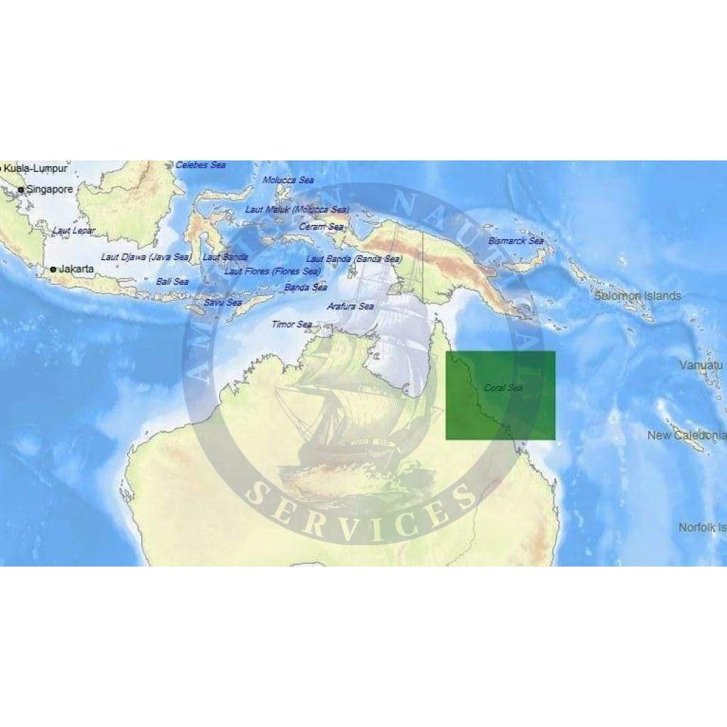 C-Map Max-N+ Chart AU-Y263: Mackay To Princess Charlotte Bay (Update)