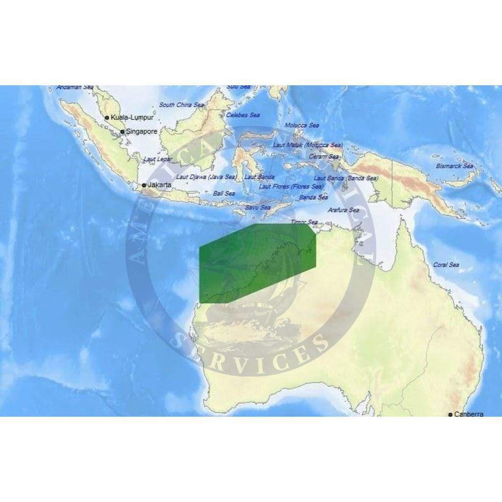 C-Map Max-N+ Chart AU-Y266: Daly River To Onslow (Update)