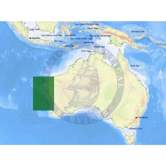 C-Map Max-N+ Chart AU-Y267: Onslow To Cape Bouvard