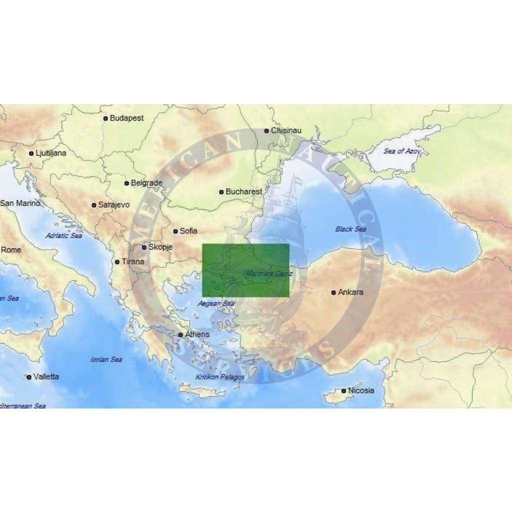 C-Map Max-N+ Chart EM-Y093: Marmara