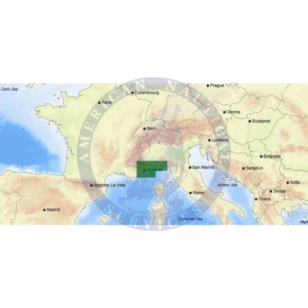C-Map Max-N+ Chart EM-Y135: Saint Tropez To Lerici