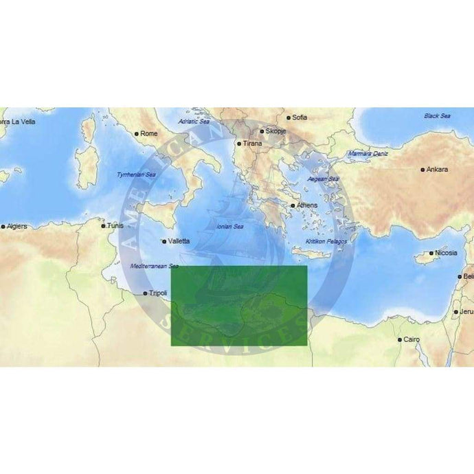 C-Map Max-N+ Chart EM-Y137: Misratah To Kambut