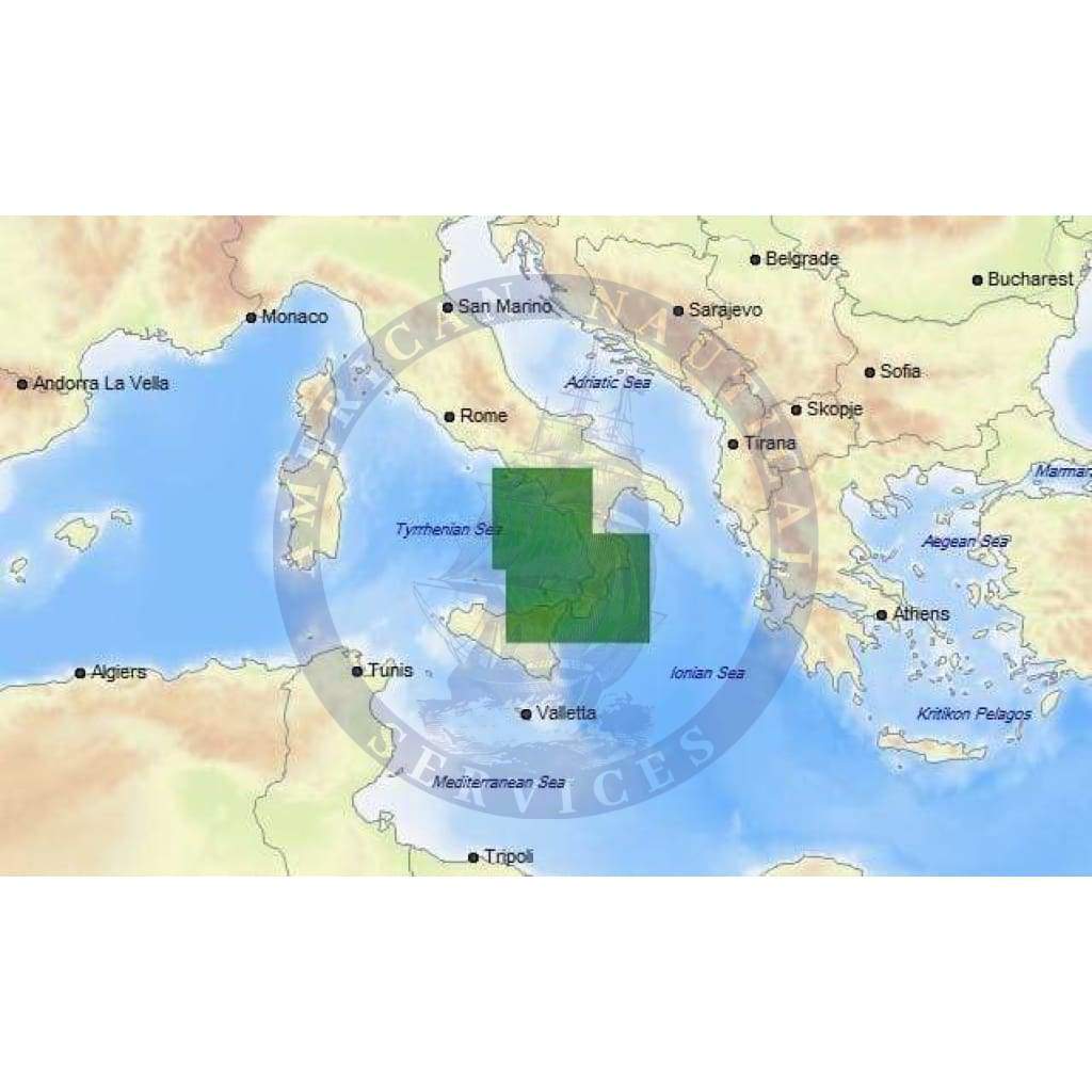 C-Map Max-N+ Chart EM-Y145: Napoli To Cariati