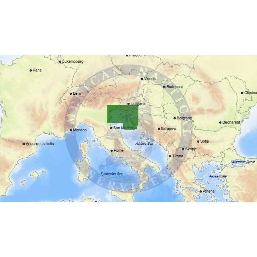 C-Map Max-N+ Chart EM-Y152: Ravenna To Pakostane (Update)