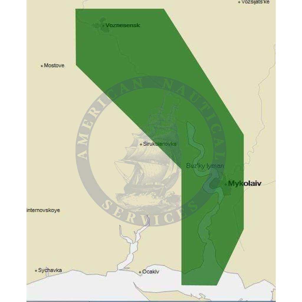 C-Map Max-N+ Chart EM-Y154: Pivdennyi Buh River