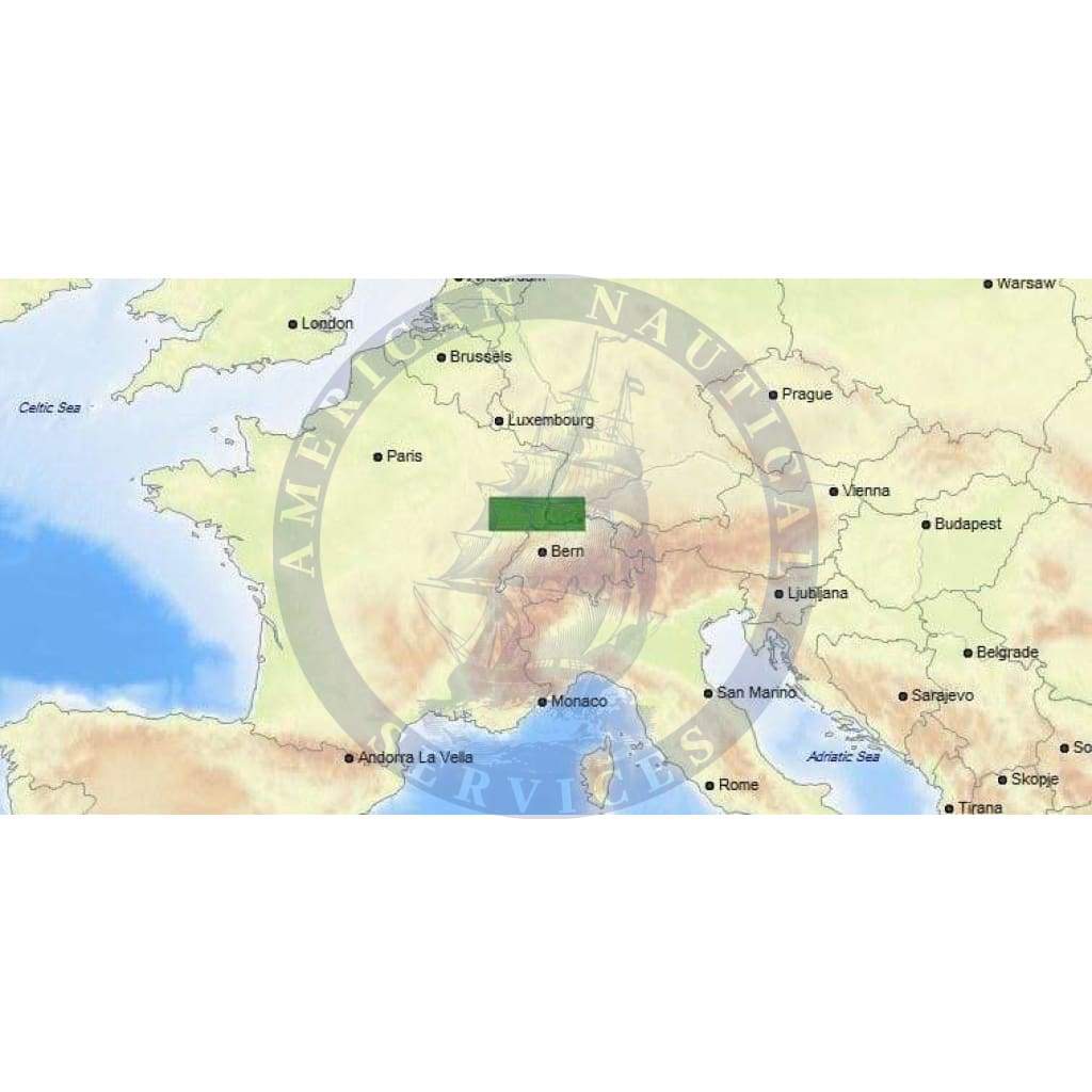 C-Map Max-N+ Chart EN-Y067: Swiss And Constance Lakes (Update)