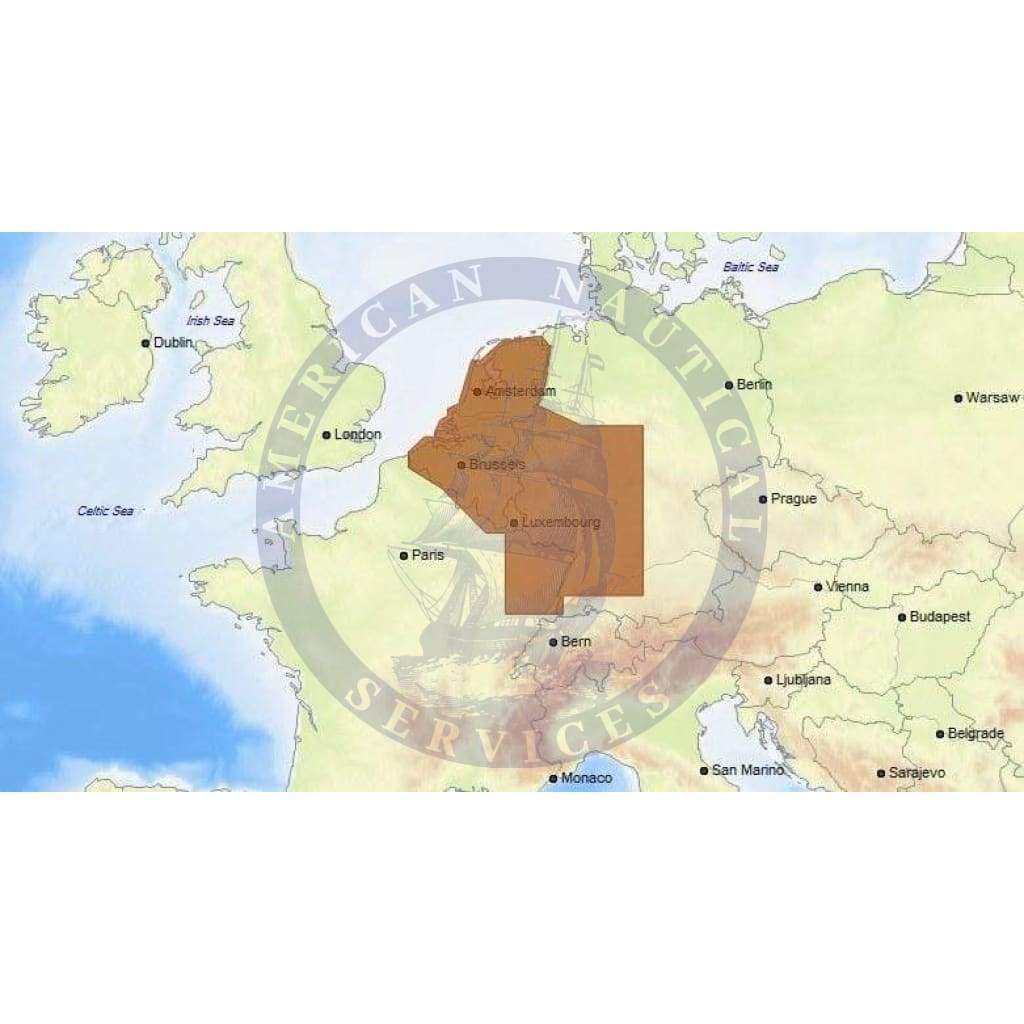 C-Map Max-N+ Chart EN-Y076: Belgium Inland And River Rhein