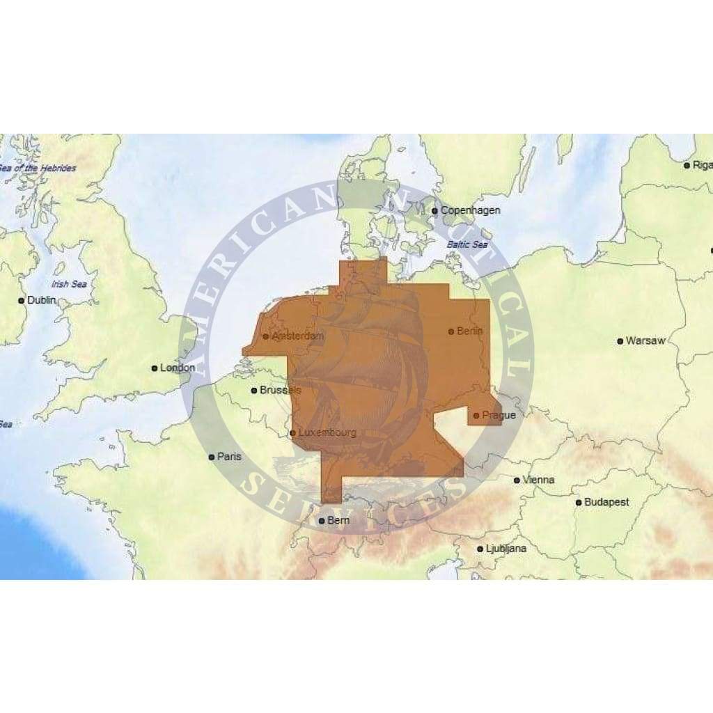 C-Map Max-N+ Chart EN-Y080: Germany Inland