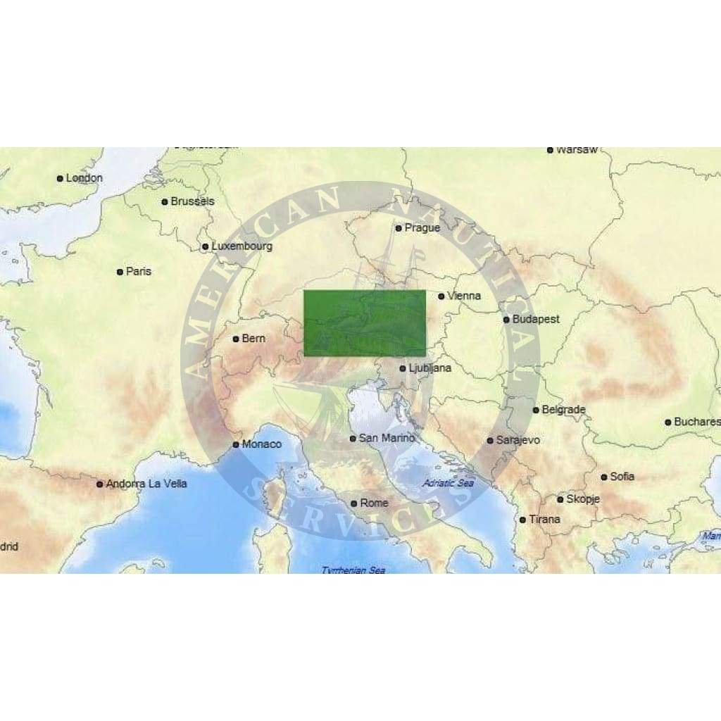 C-Map Max-N+ Chart EN-Y081: Austrian Lakes (Update)