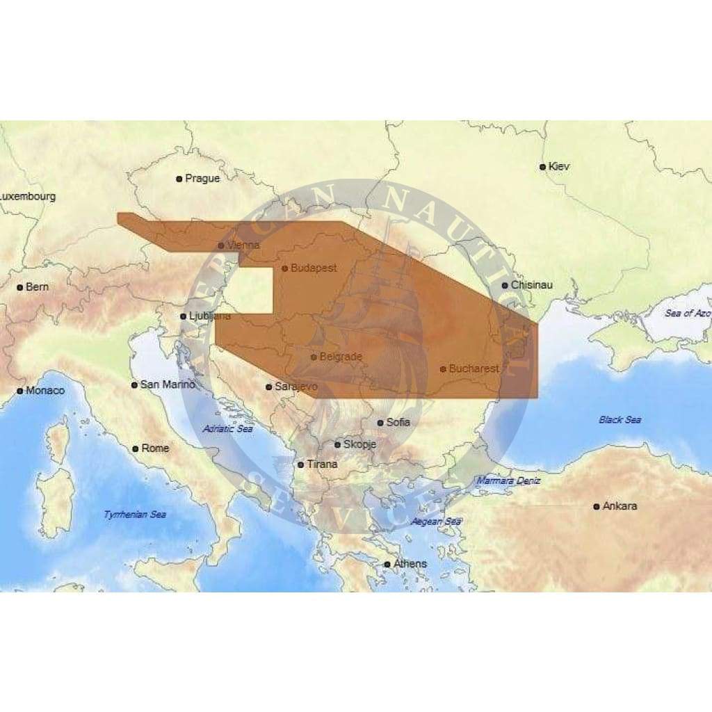 C-Map Max-N+ Chart EN-Y082: Danube: Kelheim To Black Sea (Update)