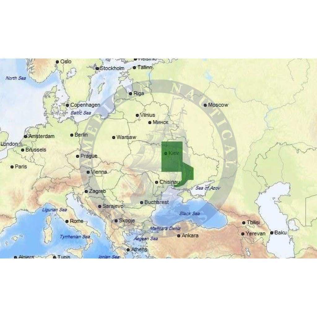 C-Map Max-N+ Chart EN-Y084: Dniepr River (Update)