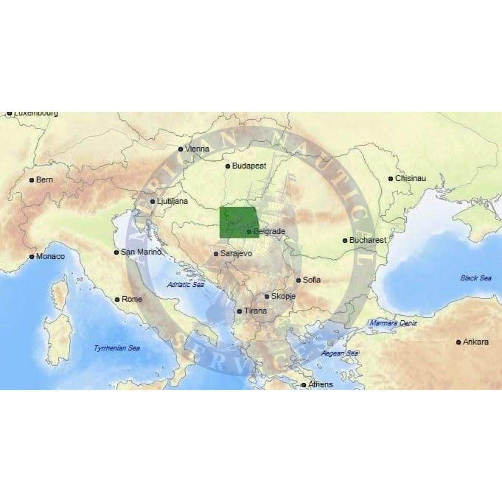 C-Map Max-N+ Chart EN-Y085: Danube: Croatia, Serbia (Update)
