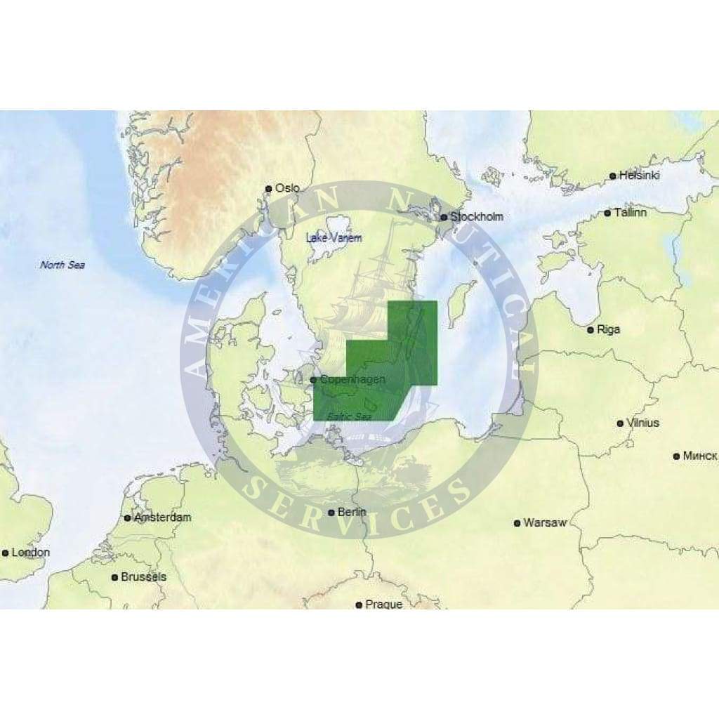 C-Map Max-N+ Chart EN-Y270: Danube: Figeholm To Malmo (Update)