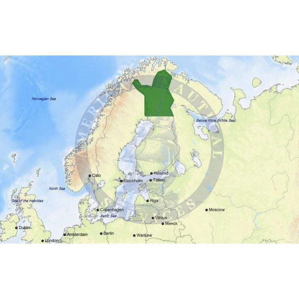 C-Map Max-N+ Chart EN-Y329: Finland Lakes North