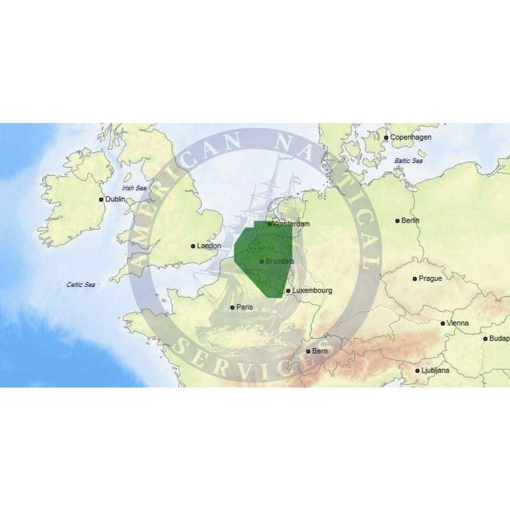 C-Map Max-N+ Chart EN-Y330: Belgium In:Nieuwpoort To Amsterdam