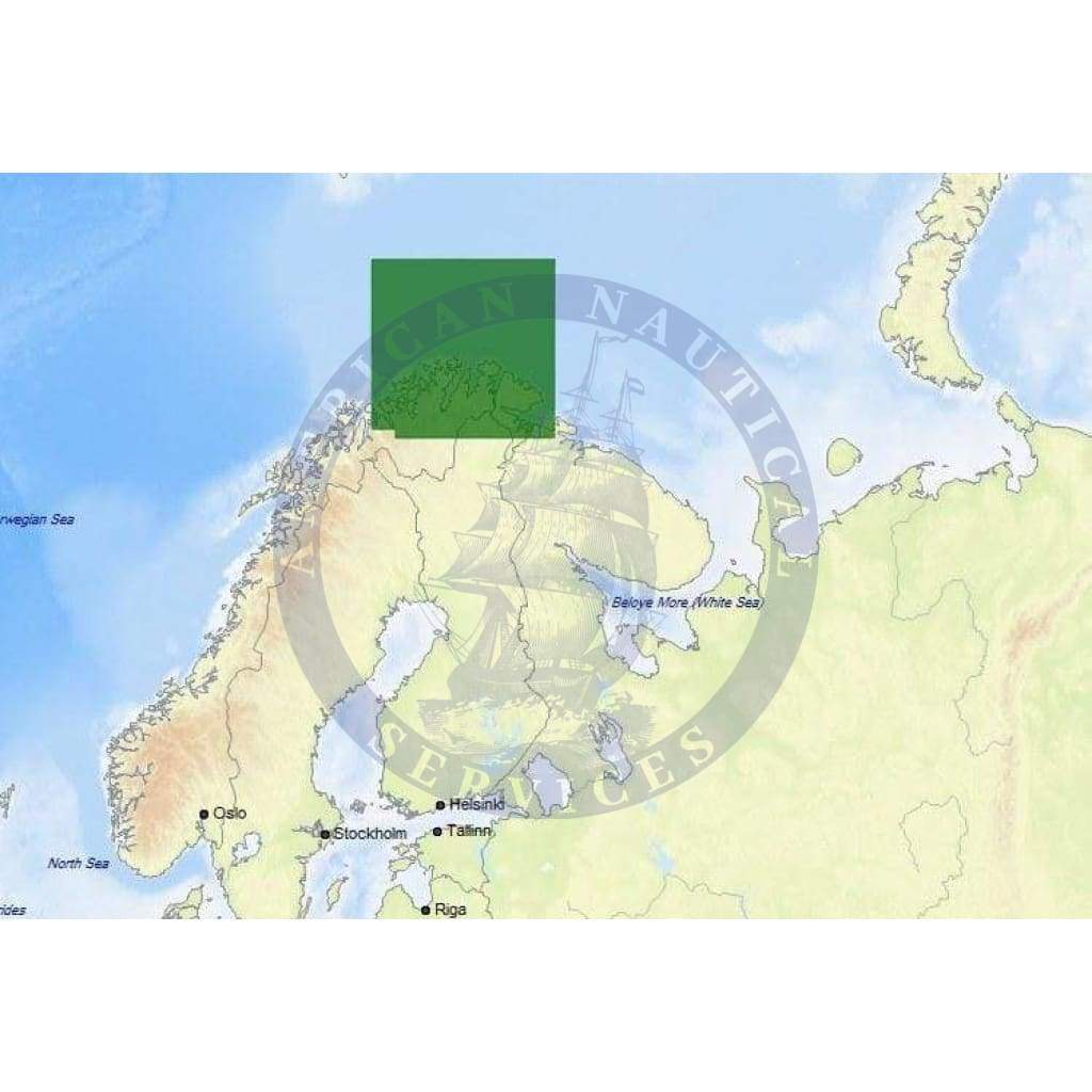 C-Map Max-N+ Chart EN-Y597: Bukta To Pechenga