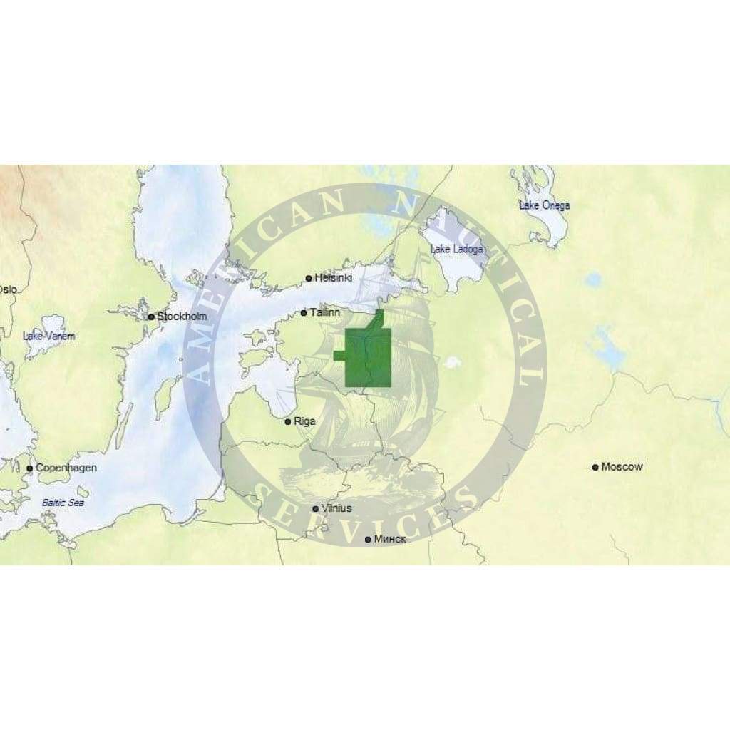 C-Map Max-N+ Chart EN-Y607: Chudskoye-Pskovskoe (Peipus-Pskov)Lakes (Update)