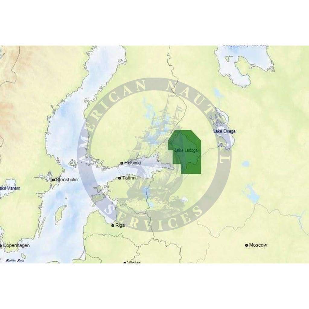 C-Map Max-N+ Chart EN-Y610: Lake Ladoga (Update)