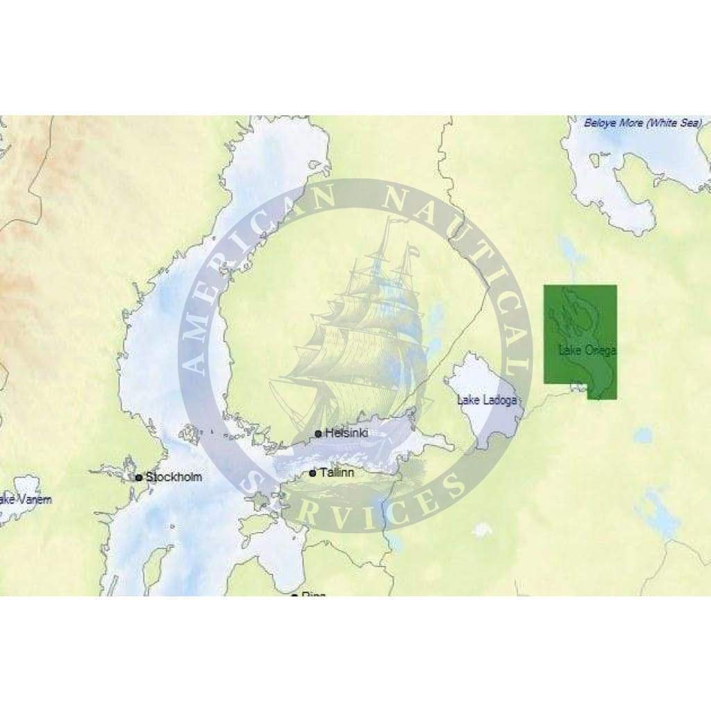 C-Map Max-N+ Chart EN-Y611: Onezhskoe Lake