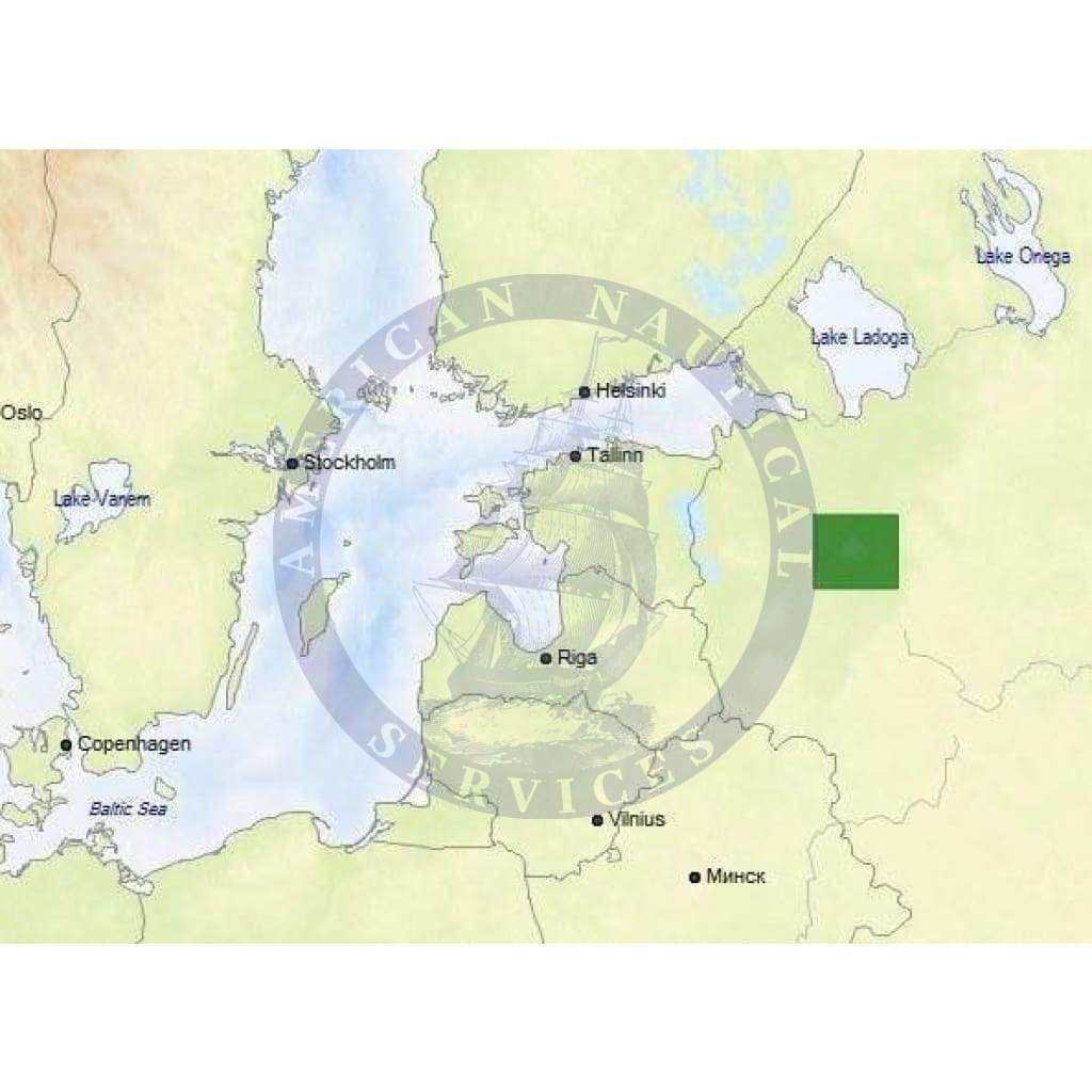 C-Map Max-N+ Chart EN-Y612: Ilmen' Lake and Volkhov river (Update)