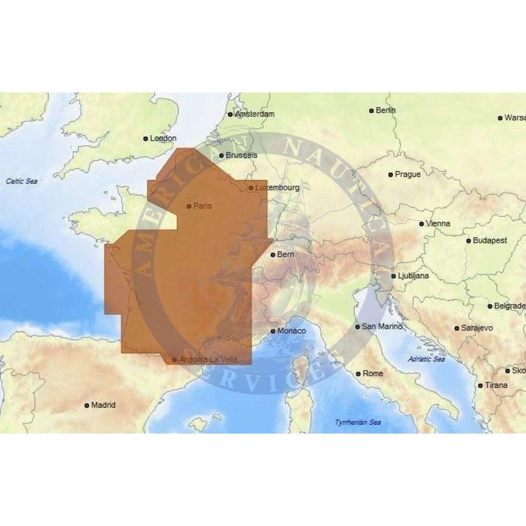 C-Map Max-N+ Chart EW-Y225: France Inland