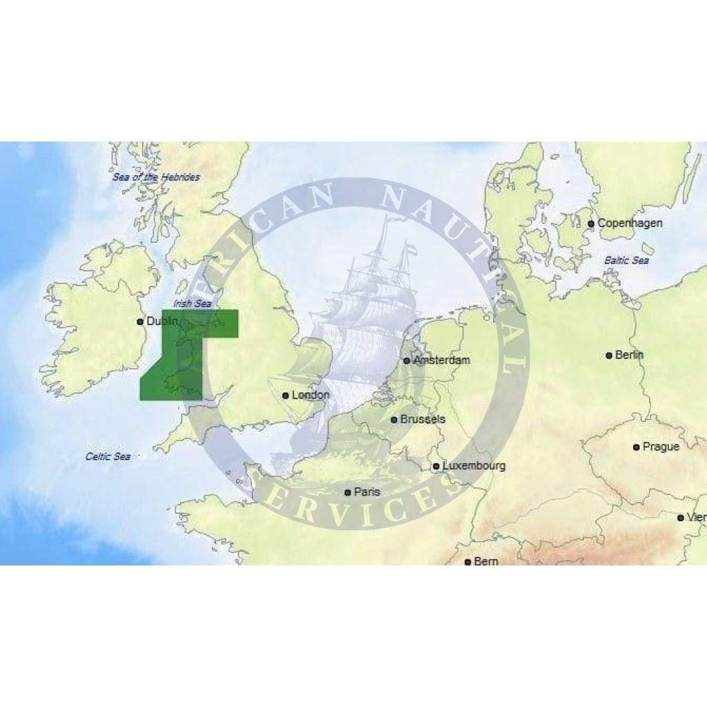 C-Map Max-N+ Chart EW-Y321: Liverpool To Swansea