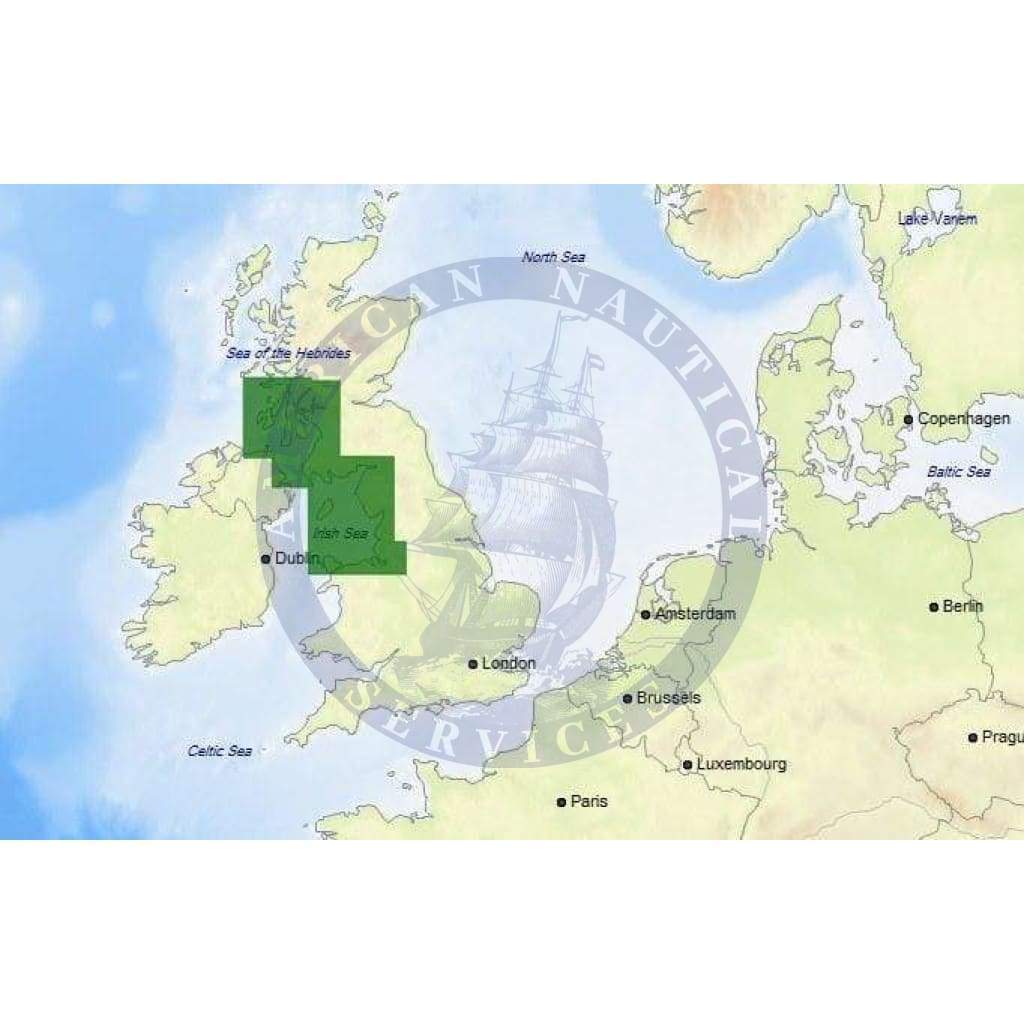 C-Map Max-N+ Chart EW-Y322: Irish Sea And North Channel