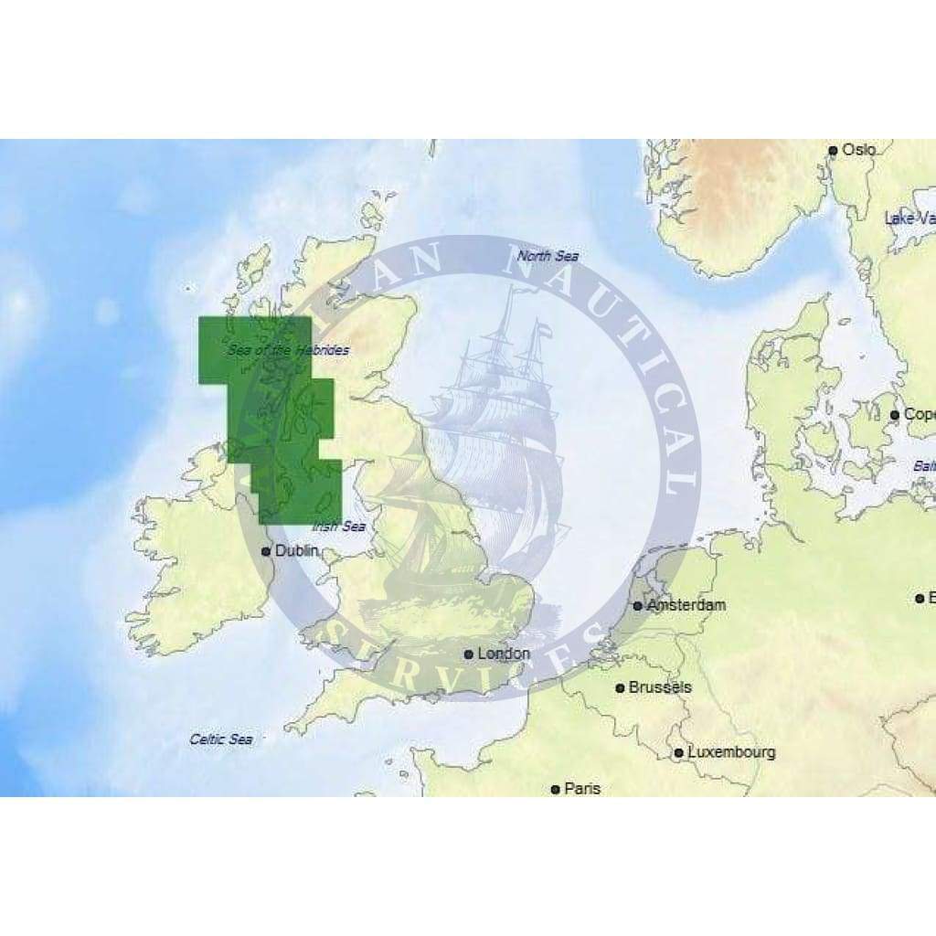C-Map Max-N+ Chart EW-Y323: Kyle Of Lochalsh To Isle Of Man (Update)