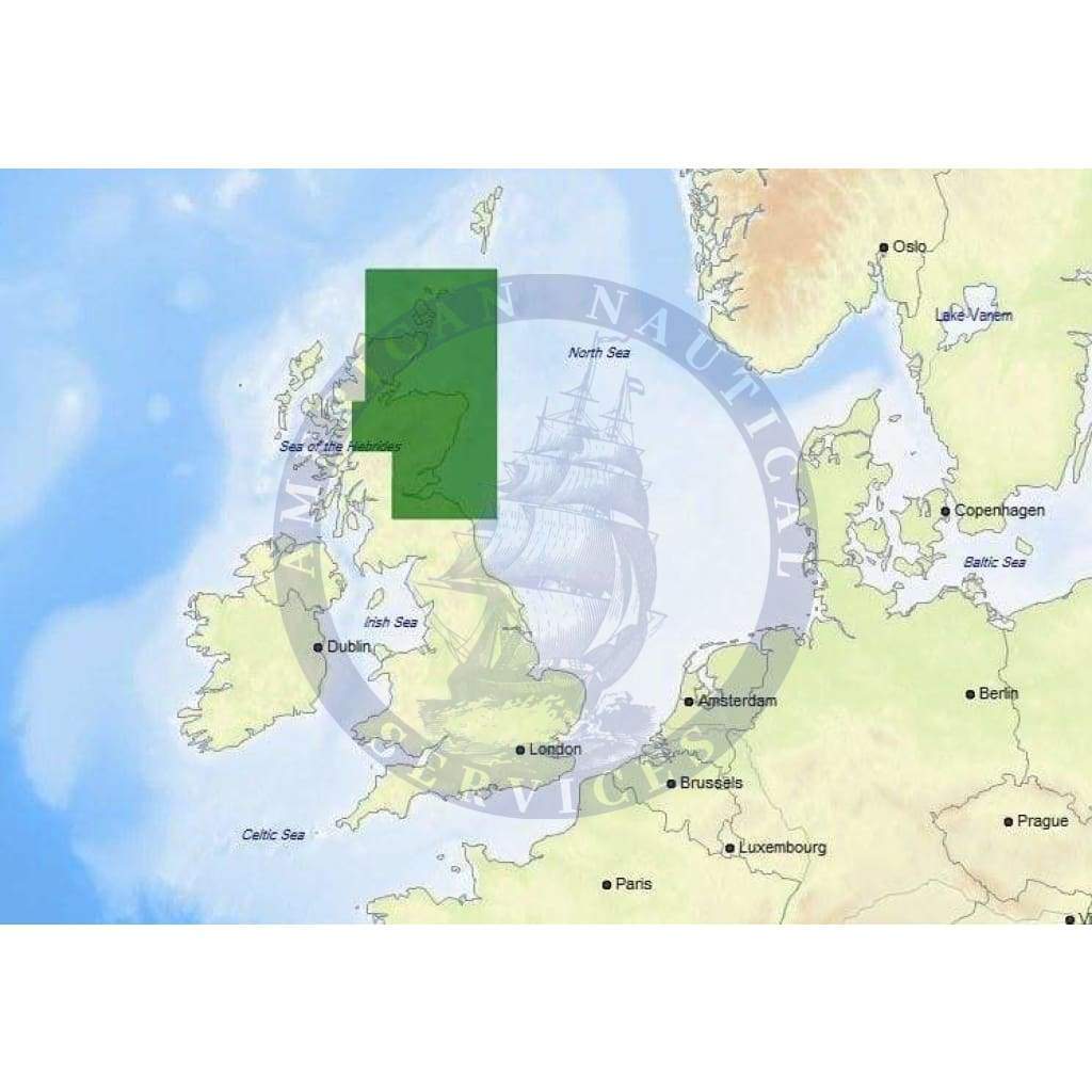 C-Map Max-N+ Chart EW-Y325: Orkney Islands To Holy Island