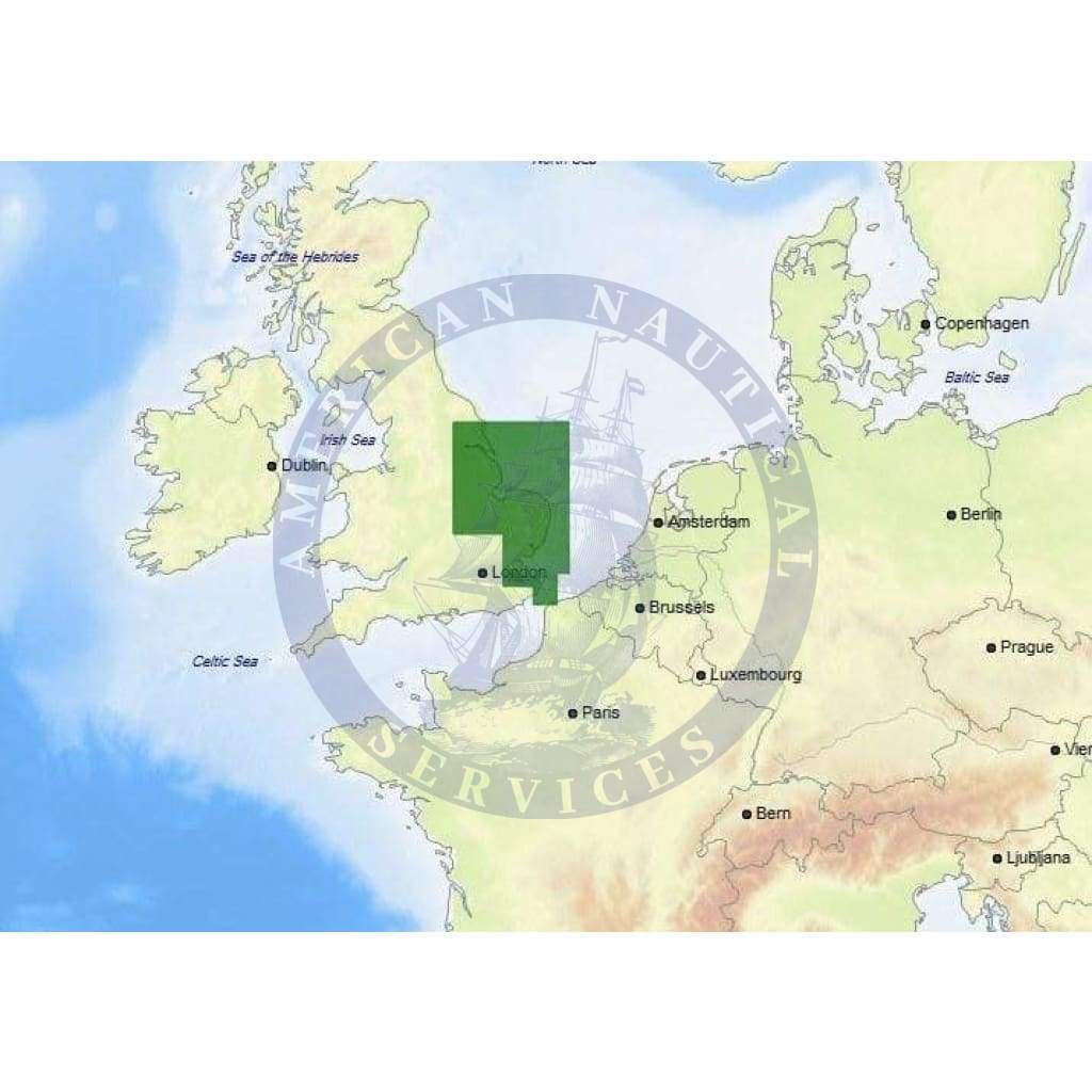 C-Map Max-N+ Chart EW-Y327: Bridlington To Dover Strait