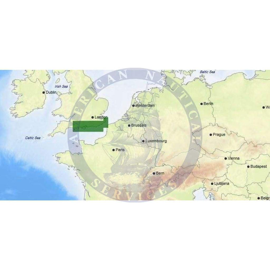 CMap MaxN+ Chart EWY329 Margate To Portland Harbour Margate Tide