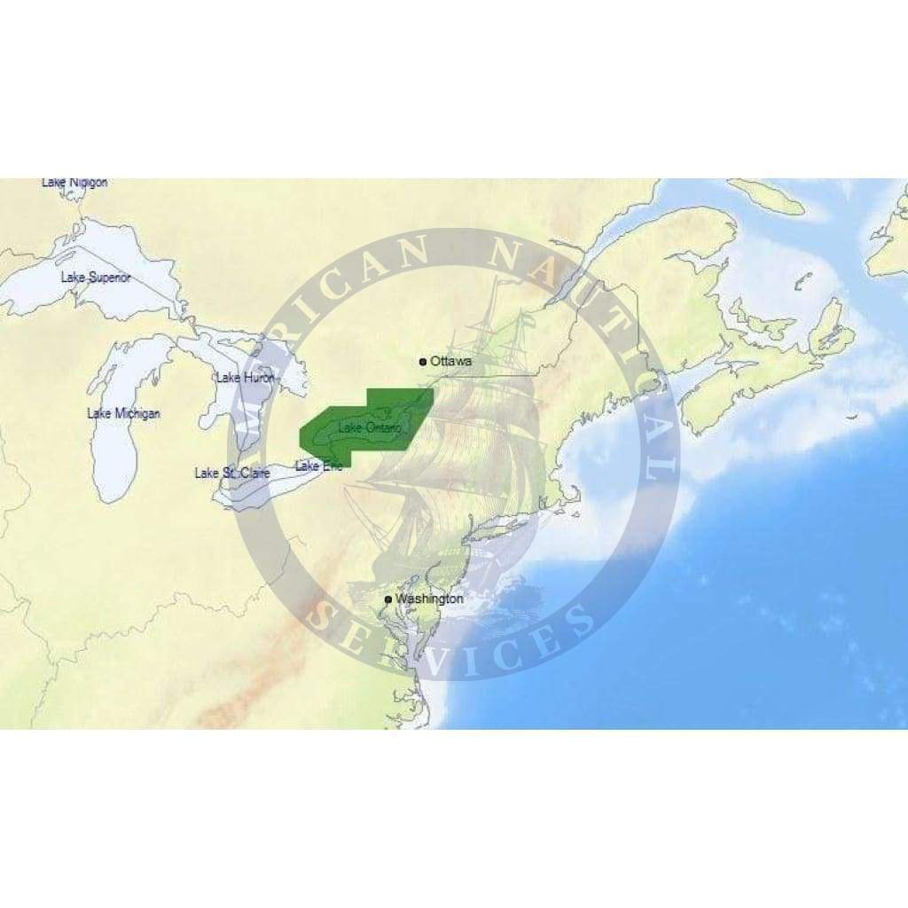 C-Map Max-N Chart NA-N054: Lake Ontario (B)