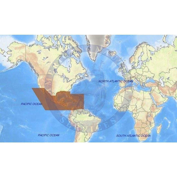 C-Map Max-N+ Chart NA-Y027: Central America And Caribbean