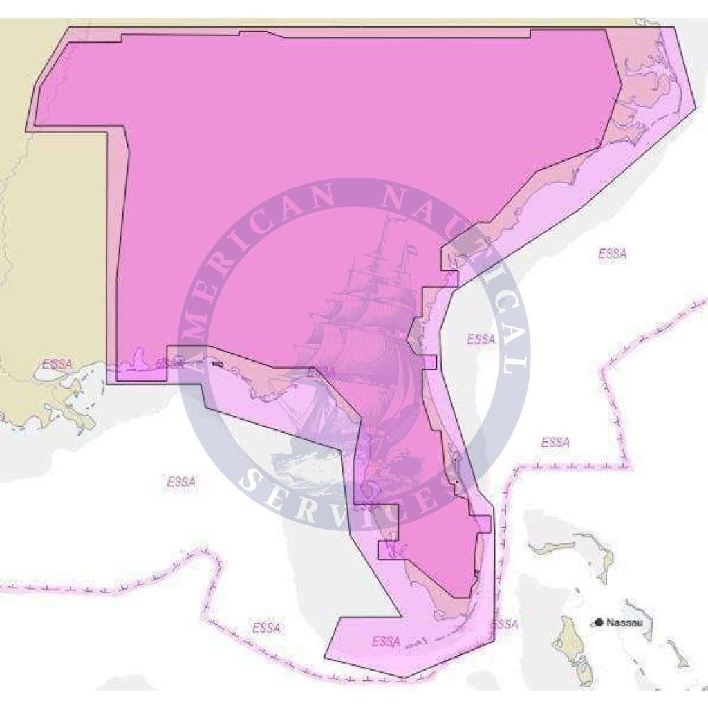 C-Map Max-N+ Chart NA-Y074: US Lakes: South East