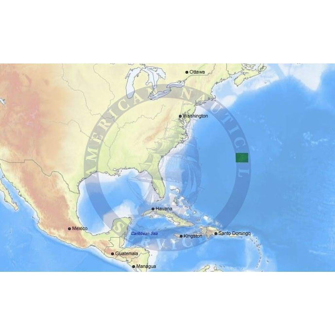 C-Map Max-N+ Chart NA-Y354: Bermuda Islands