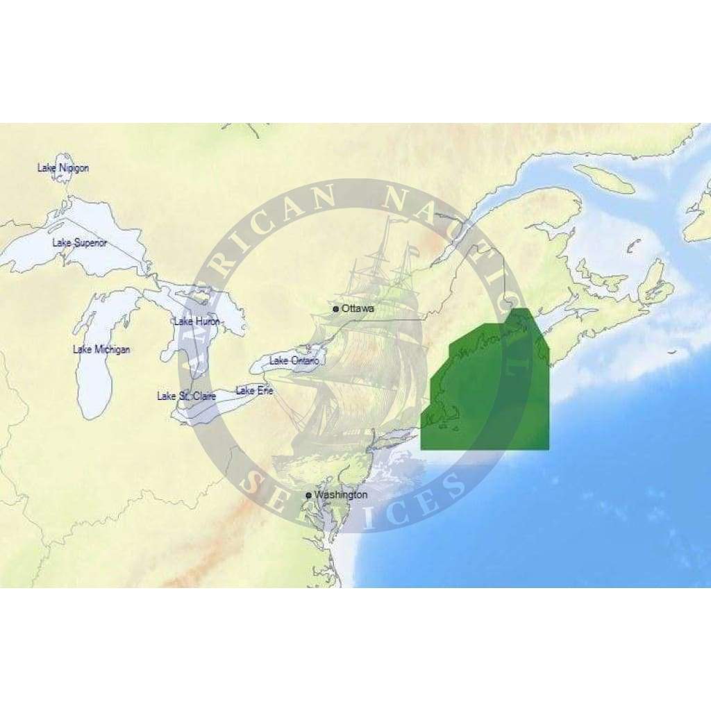 C-Map Max-N+ Chart NA-Y939: Passamaquoddy Bay To Block Island (Update)