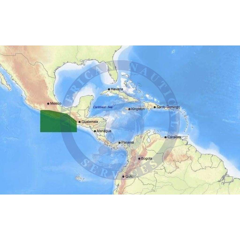 C-Map Max-N+ Chart NA-Y948: Champerico, Gt To Acapulco, Mx (Update)