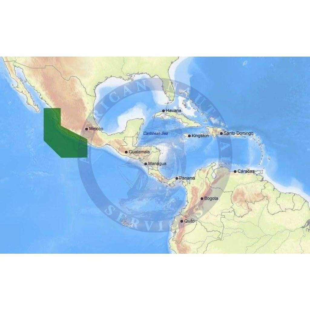 C-Map Max-N+ Chart NA-Y949: Acapulco, Mx To Mazatlan, Mx (Update)