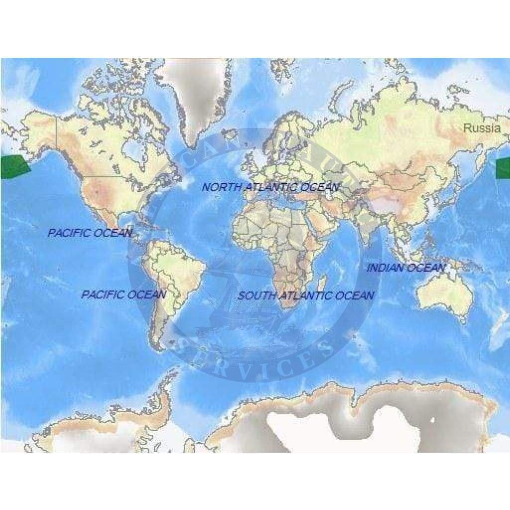 C-Map Max-N+ Chart NA-Y962: Unimak Pass To Attu Island
