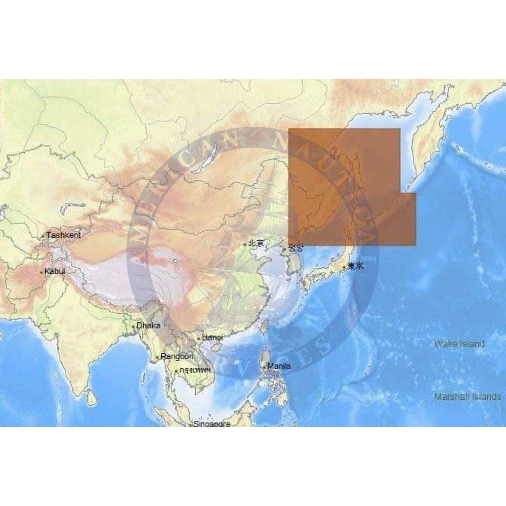 C-Map Max-N+ Chart RS-Y207: Hokkaido And Sakhalin Islands