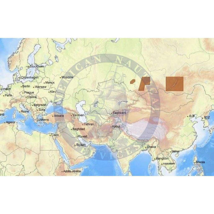 C-Map Max-N+ Chart RS-Y217: Baykal And Siberian Lakes