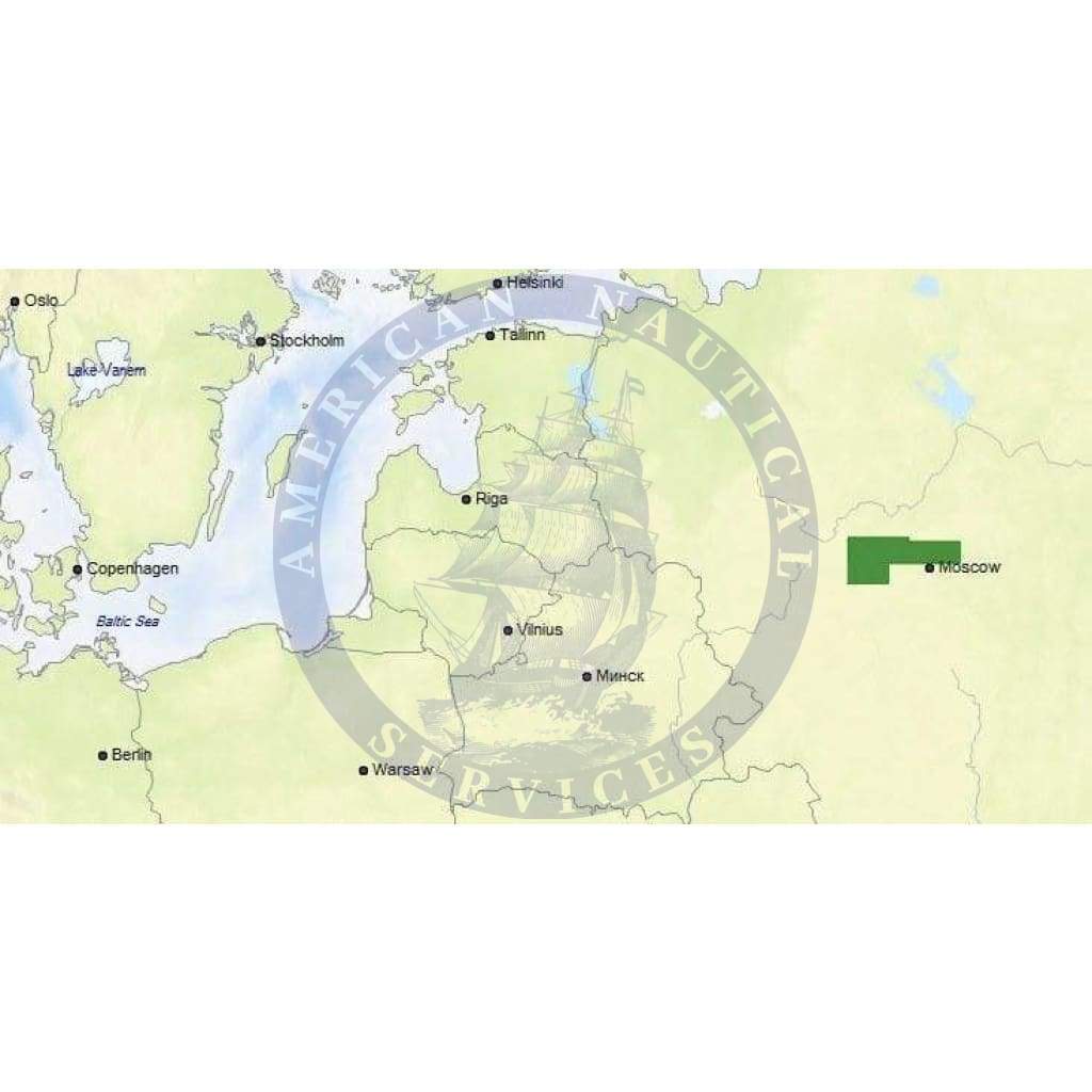 C-Map Max-N+ Chart RS-Y225: Moscow-Kolomna- Kaluga and Lakes