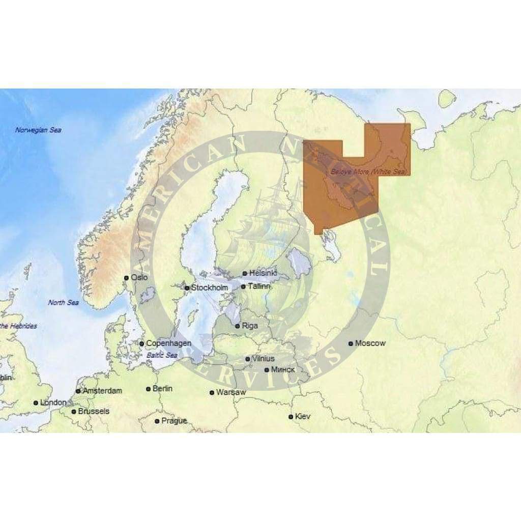 C-Map Max-N+ Chart RS-Y233: White Sea And Channel (Update)